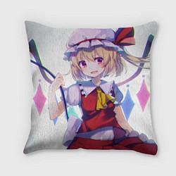 Подушка квадратная Touhou Project Фландр Скарлет, цвет: 3D-принт