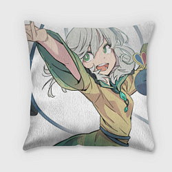 Подушка квадратная Touhou Project Радостная Койши Комейдзи, цвет: 3D-принт