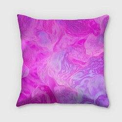 Подушка квадратная Розовая текстура, цвет: 3D-принт