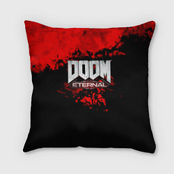 Подушка квадратная Doom blood game, цвет: 3D-принт