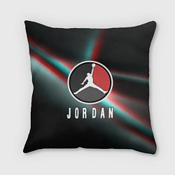 Подушка квадратная Nba jordan sport, цвет: 3D-принт