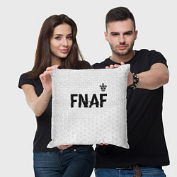 Подушка квадратная FNAF glitch на светлом фоне посередине, цвет: 3D-принт — фото 2