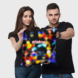 Подушка квадратная Roblox game 2023, цвет: 3D-принт — фото 2