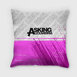 Подушка квадратная Asking Alexandria: Rock Legends, цвет: 3D-принт