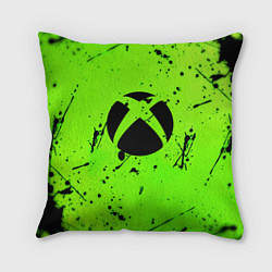 Подушка квадратная Xbox кислотный стиль, цвет: 3D-принт