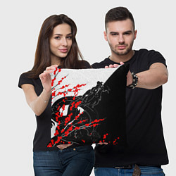 Подушка квадратная Tokyo Dragon, цвет: 3D-принт — фото 2