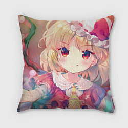 Подушка квадратная Touhou Project Flandre Cute, цвет: 3D-принт