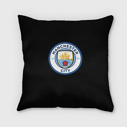 Подушка квадратная Манчестер Сити fc, цвет: 3D-принт