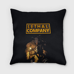 Подушка квадратная Lethal Company