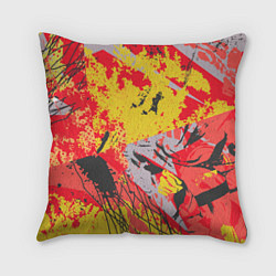 Подушка квадратная Abstractionism pattern, цвет: 3D-принт