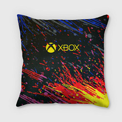 Подушка квадратная Xbox краски текстура, цвет: 3D-принт