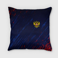 Подушка квадратная Россия краски текстура, цвет: 3D-принт