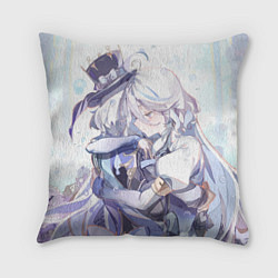 Подушка квадратная Genshin Impact Furina hugs, цвет: 3D-принт