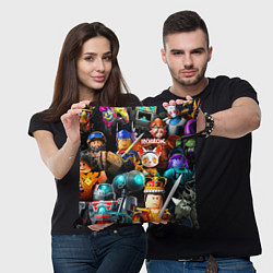 Подушка квадратная Roblox game, цвет: 3D-принт — фото 2