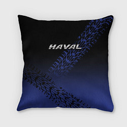 Подушка квадратная Haval, цвет: 3D-принт