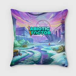 Подушка квадратная Abiotic Factor world