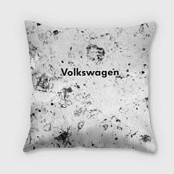 Подушка квадратная Volkswagen dirty ice, цвет: 3D-принт
