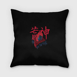 Подушка квадратная Aragami logo ninja, цвет: 3D-принт