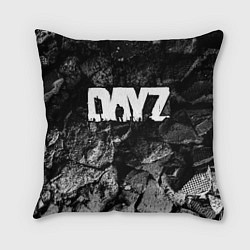 Подушка квадратная DayZ black graphite, цвет: 3D-принт