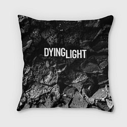 Подушка квадратная Dying Light black graphite
