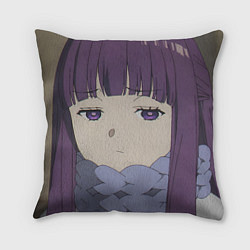 Подушка квадратная Fern Sad Face, цвет: 3D-принт