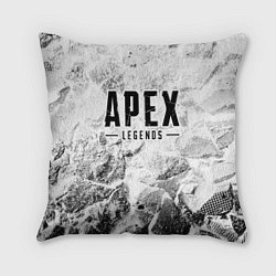 Подушка квадратная Apex Legends white graphite