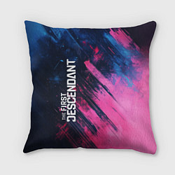 Подушка квадратная The First Descendant - Texture, цвет: 3D-принт
