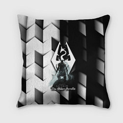 Подушка квадратная The Elder Scrolls geometry, цвет: 3D-принт