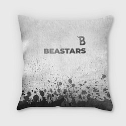 Подушка квадратная Beastars - white gradient посередине, цвет: 3D-принт