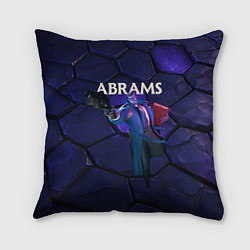 Подушка квадратная Абрамс Deadlock, цвет: 3D-принт