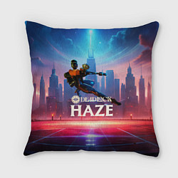 Подушка квадратная Deadlock Мгла, цвет: 3D-принт