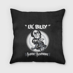 Подушка квадратная Lil Billy - Saw, цвет: 3D-принт