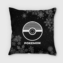 Подушка квадратная Снежный Pokemon, цвет: 3D-принт