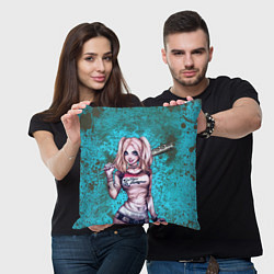 Подушка квадратная Harley Quinn, цвет: 3D-принт — фото 2
