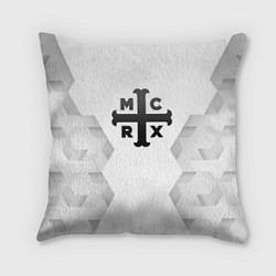 Подушка квадратная My Chemical Romance white poly, цвет: 3D-принт