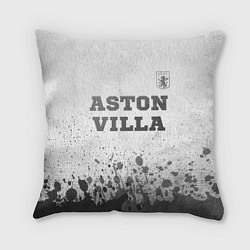 Подушка квадратная Aston Villa - white gradient посередине, цвет: 3D-принт