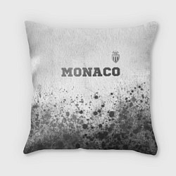 Подушка квадратная Monaco - white gradient посередине, цвет: 3D-принт