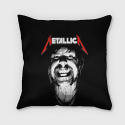 Подушка квадратная Metallica - James Hetfield, цвет: 3D-принт