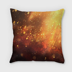 Подушка квадратная Золотая блестящая текстура, цвет: 3D-принт