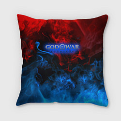 Подушка квадратная God of War битва огня, цвет: 3D-принт