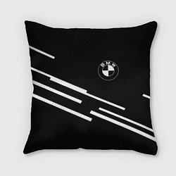 Подушка квадратная BMW geometry line, цвет: 3D-принт