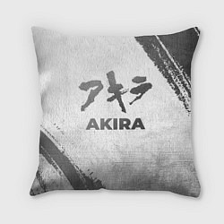 Подушка квадратная Akira - white gradient, цвет: 3D-принт