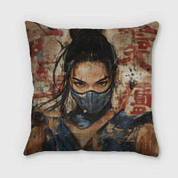 Подушка квадратная Китана в китайском стиле