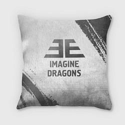 Подушка квадратная Imagine Dragons - white gradient