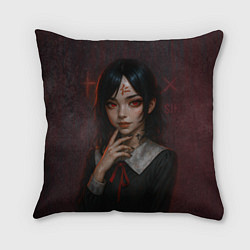 Подушка квадратная Кагуя реализм, цвет: 3D-принт