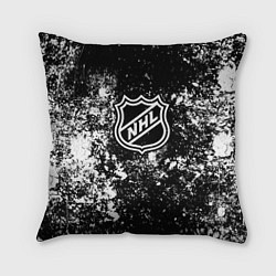 Подушка квадратная НХЛ хоккей, цвет: 3D-принт