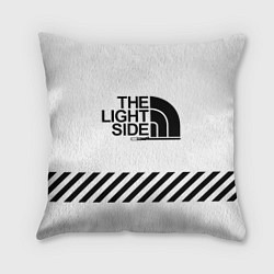 Подушка квадратная The light side, цвет: 3D-принт