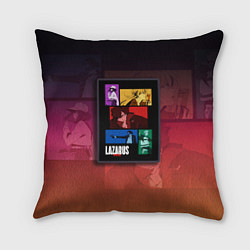 Подушка квадратная Lazarus Art, цвет: 3D-принт