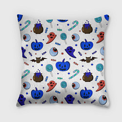Подушка квадратная Halloween white