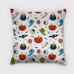 Подушка квадратная Halloween pumpkin show